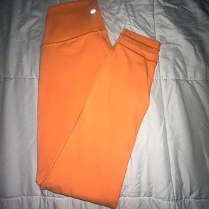 Size 4. Orange Soda Lululemon Leggings